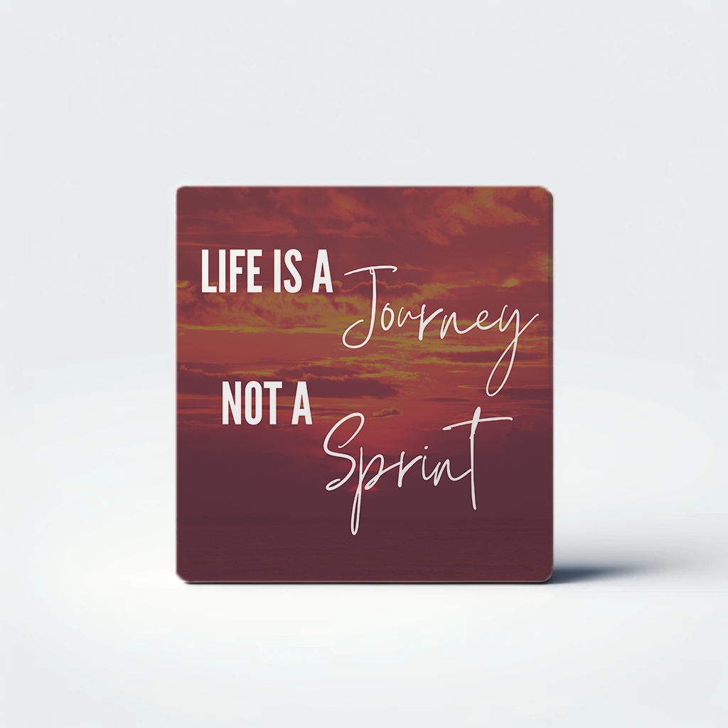 
                  
                    Life is a Journey Quote Magnet
                  
                