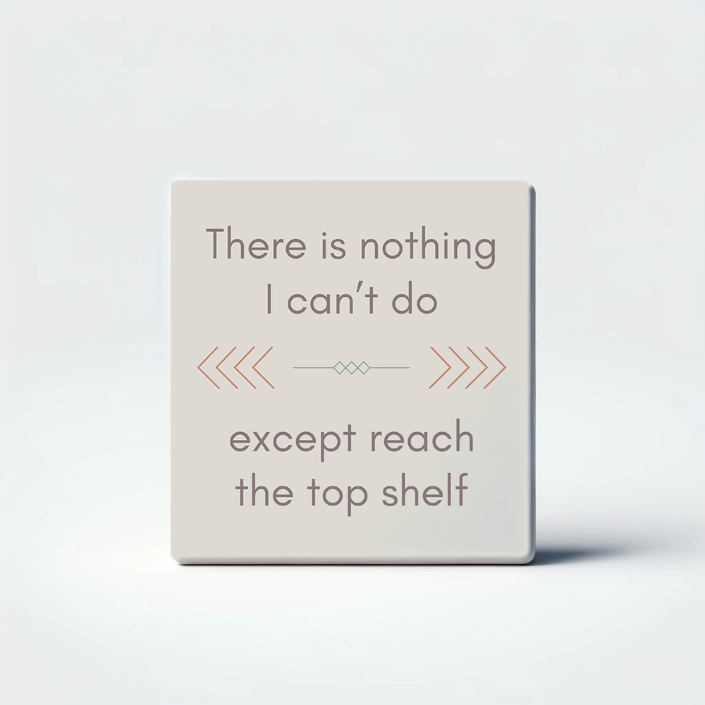 Nothing I Can't Do Aesthetic Quote Magnet