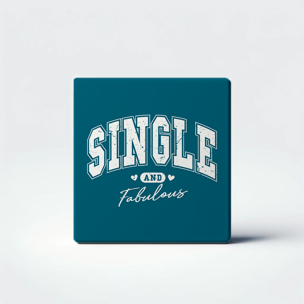 
                  
                    Single & Fabulous - Funny Valentine's Day Quote Decor Magnet
                  
                