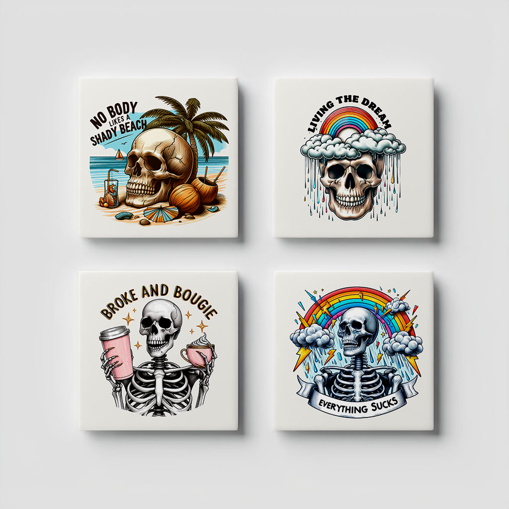 
                  
                    Sarcastic Skeleton Magnet Bundle (Set of 4)
                  
                