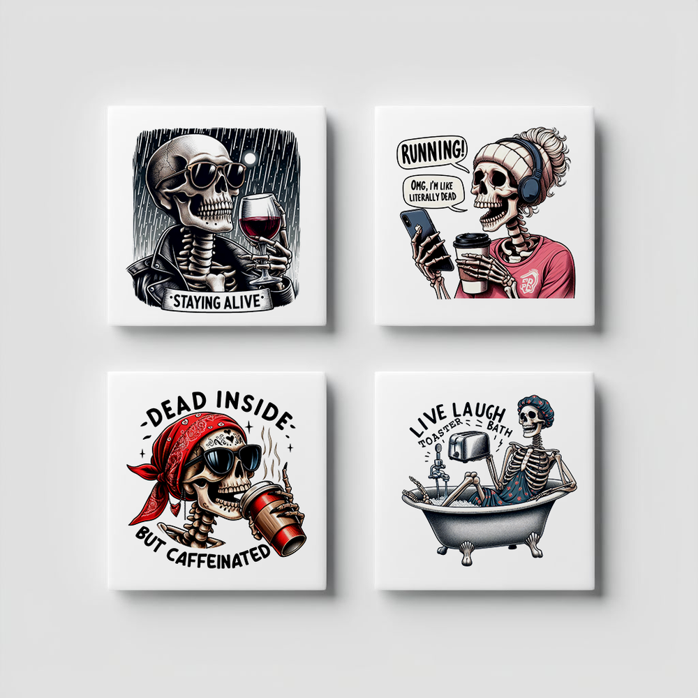 
                  
                    Sarcastic Skeleton Magnet Bundle (Set of 4)
                  
                